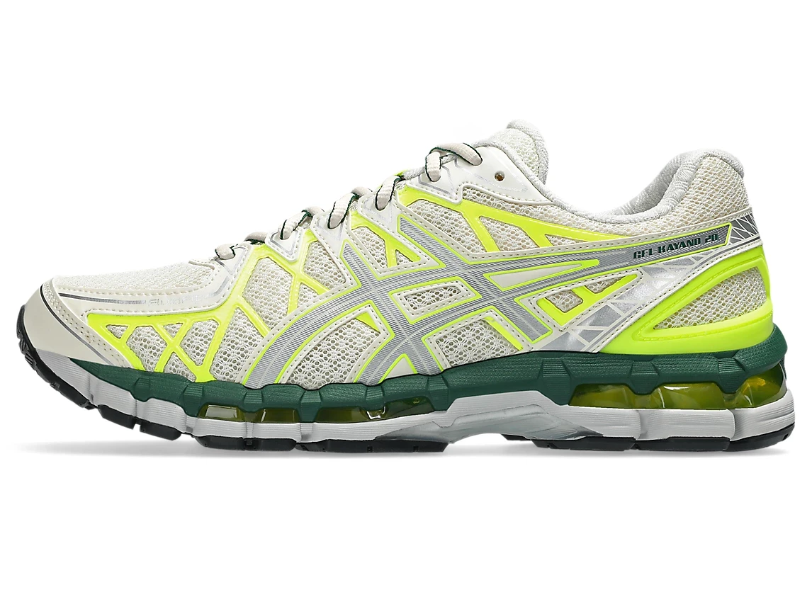 Asics Gel-Kayano 20 — White Neon Green thumbnail 2