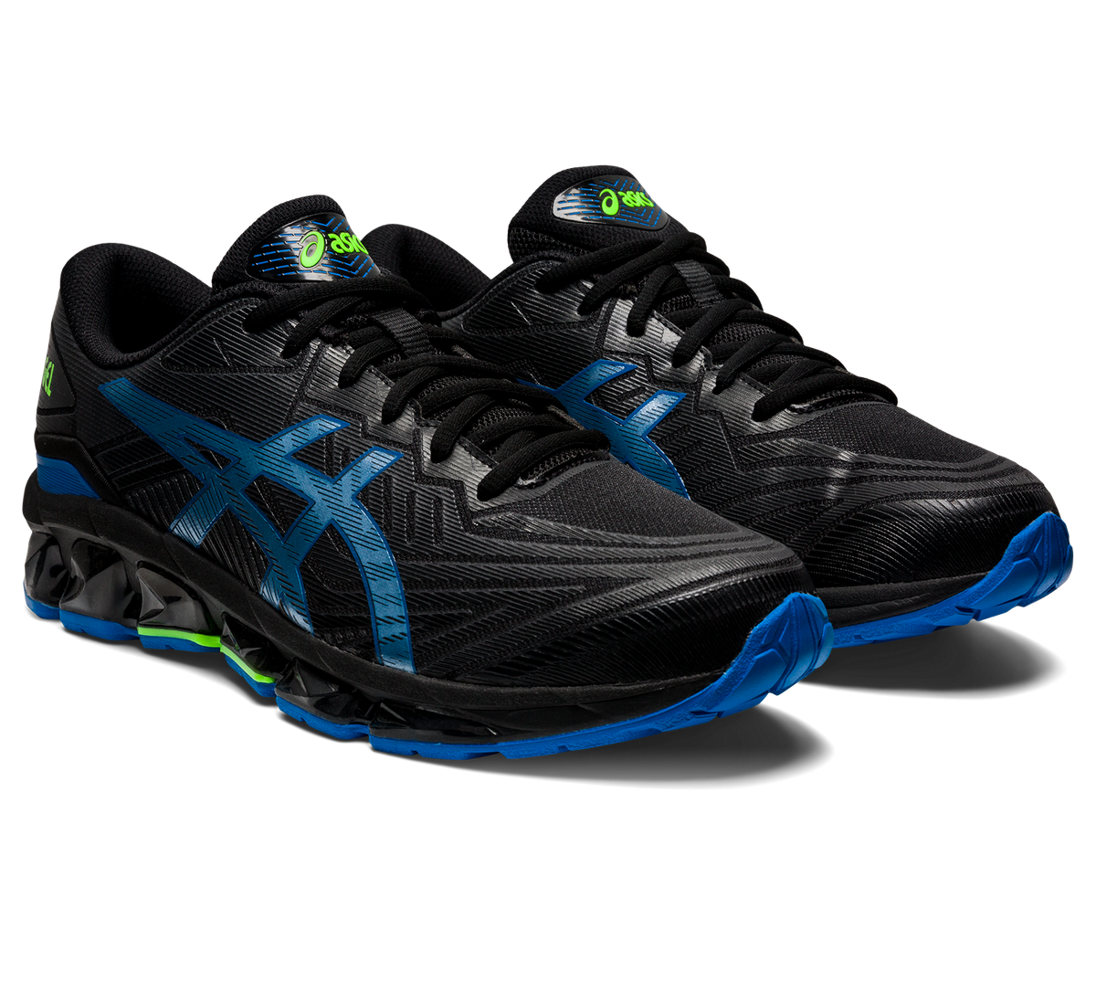 Asics Gel-Quantum 360 — Black Blue Neon thumbnail 2