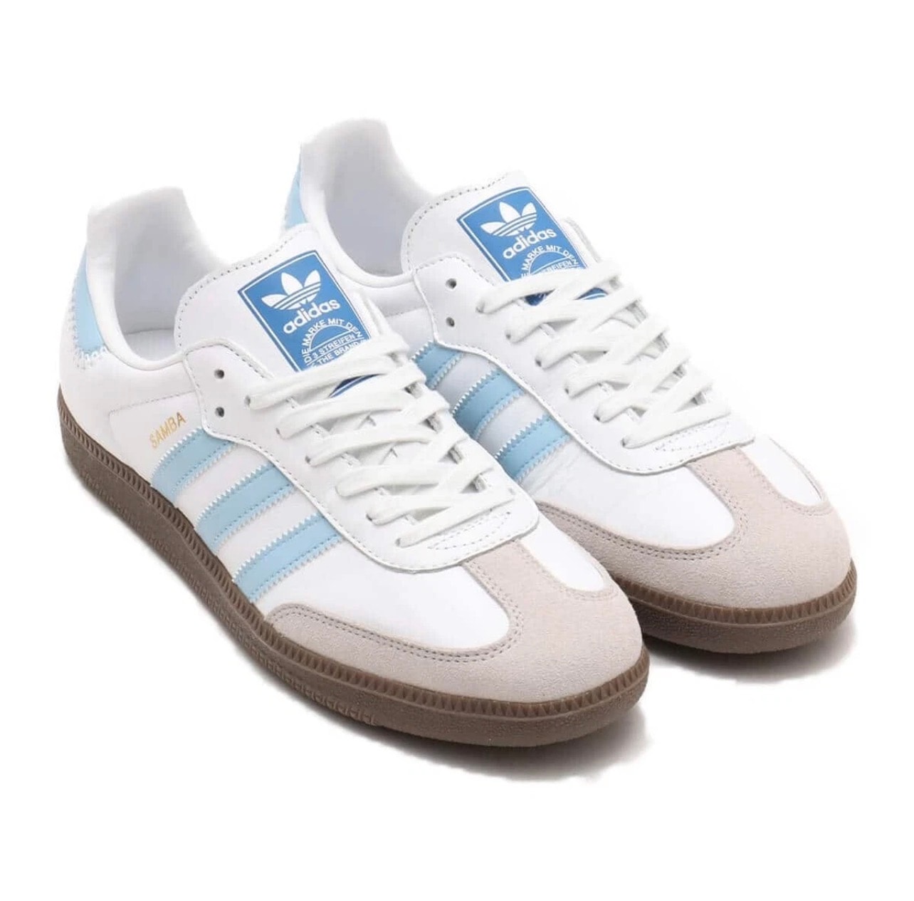 Adidas Samba OG — White Light Blue Gum thumbnail 2